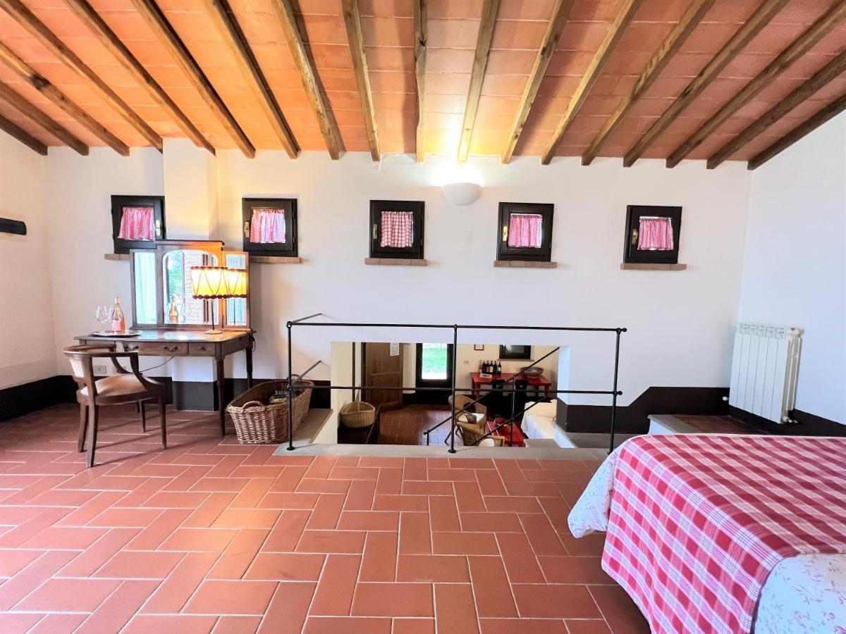 הוילה מונטריג'יוני Fattoria Lornano Winery מראה חיצוני תמונה