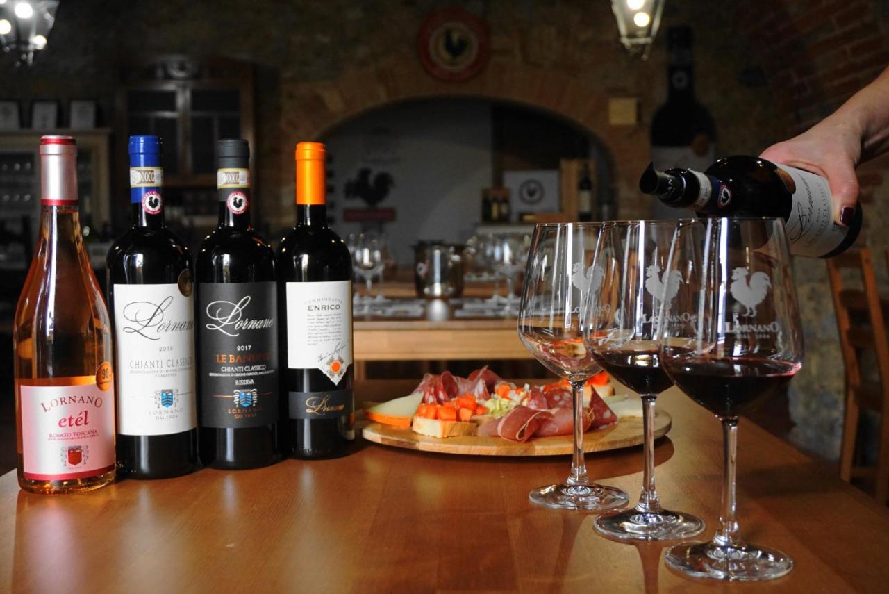 הוילה מונטריג'יוני Fattoria Lornano Winery מראה חיצוני תמונה
