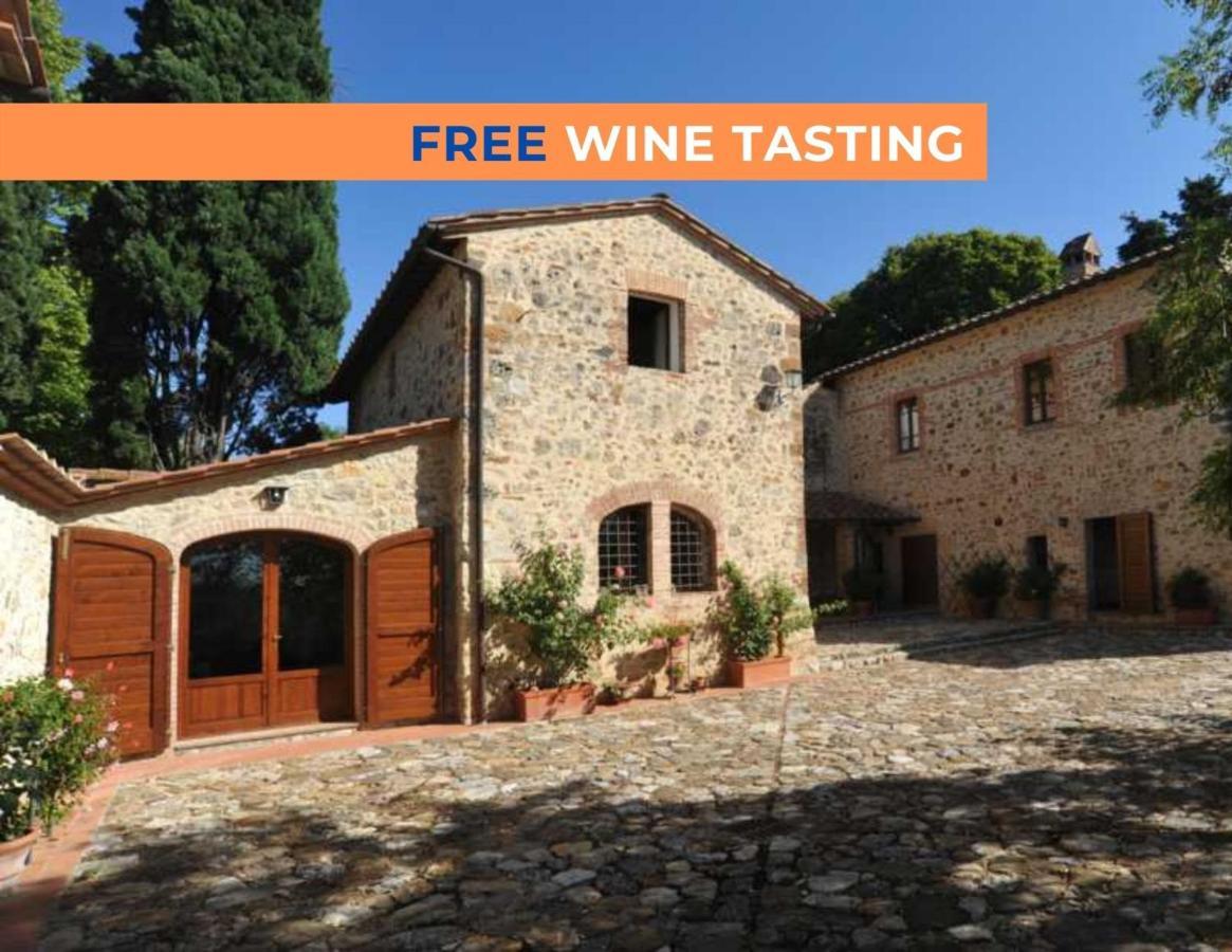 הוילה מונטריג'יוני Fattoria Lornano Winery מראה חיצוני תמונה