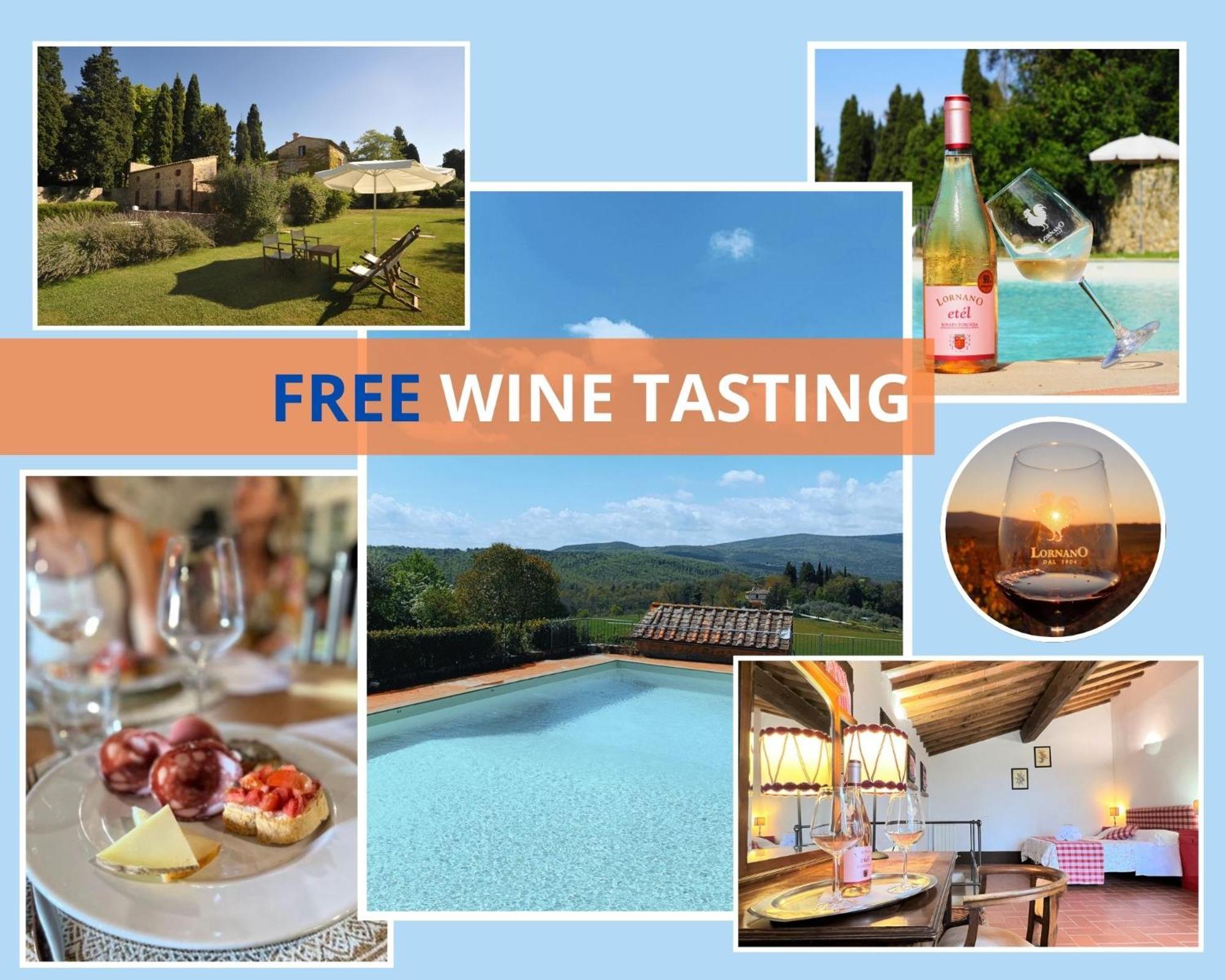 הוילה מונטריג'יוני Fattoria Lornano Winery מראה חיצוני תמונה